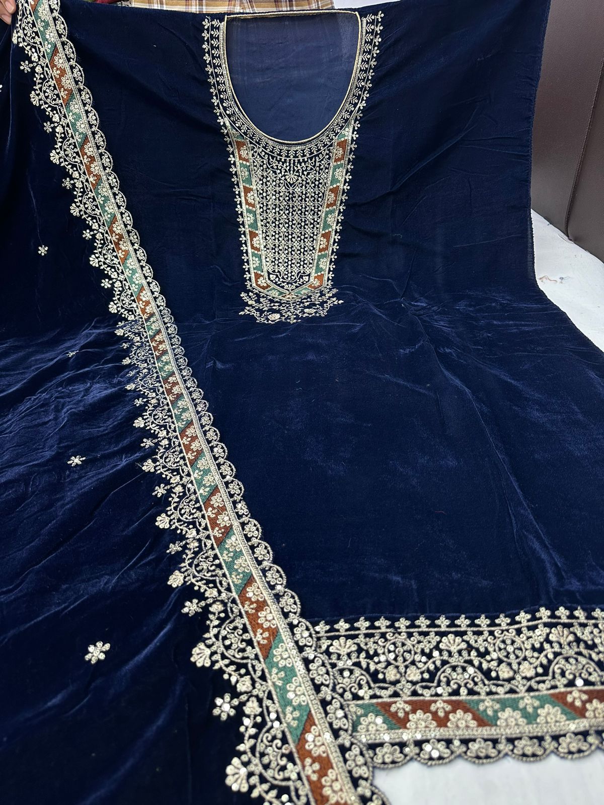 Berlin Nayandeep Velvet Suits