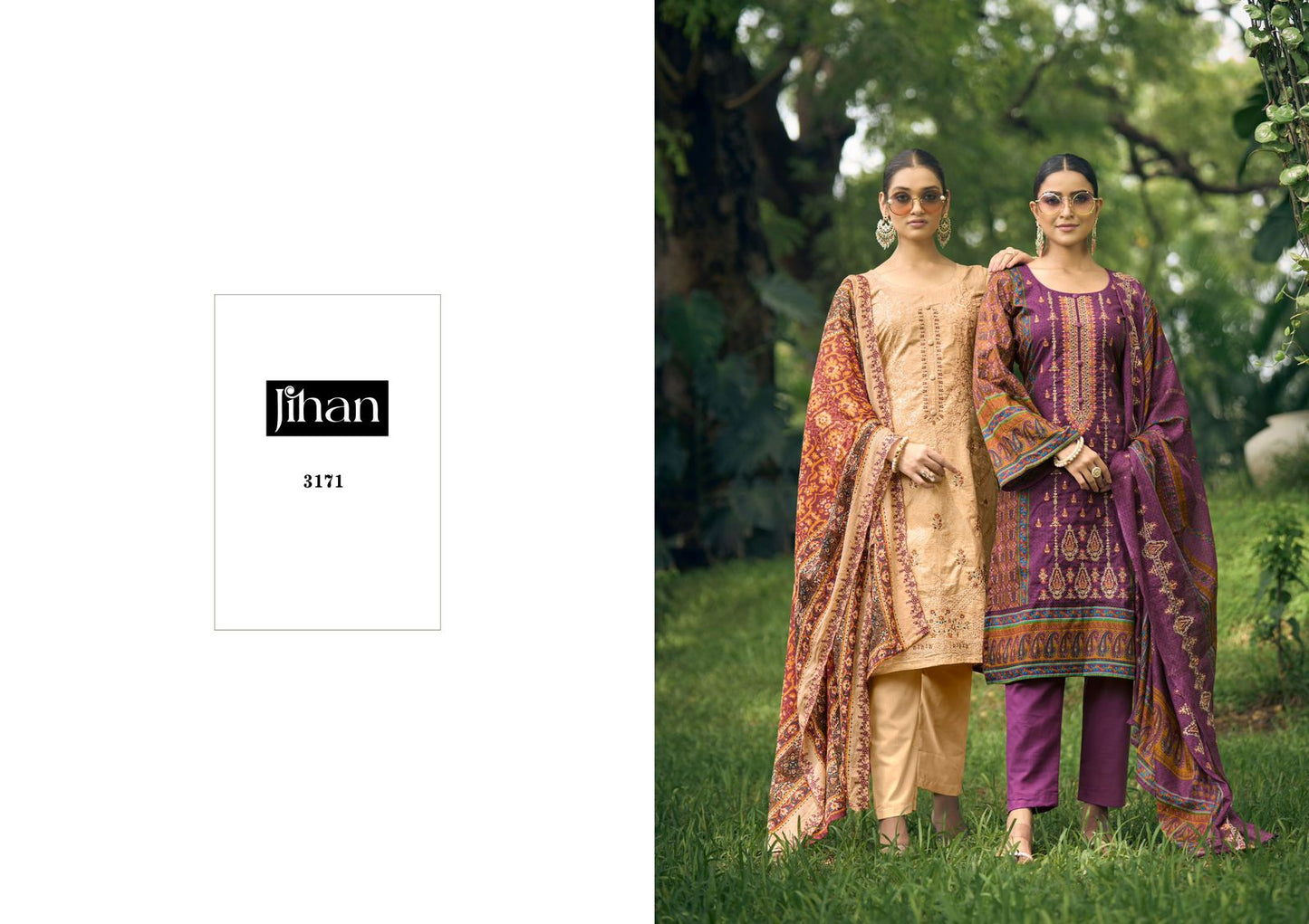 Bin Saeed Vol 7 Jihan Lawn Karachi Salwar Suits