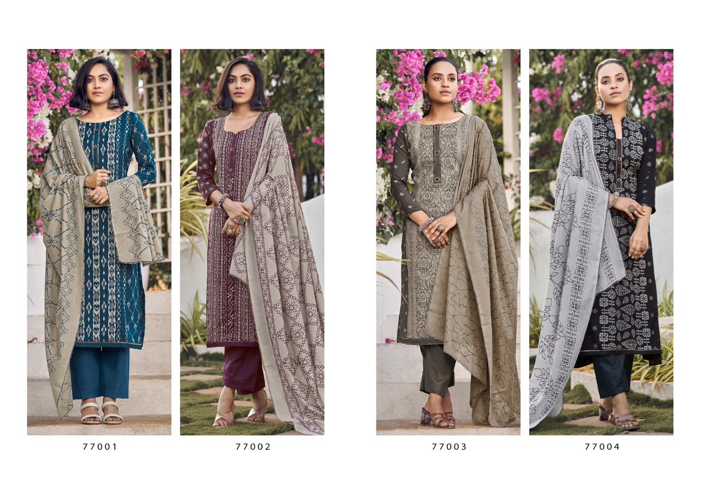 Black Berry Vol 5 Radhika Fashion Cotton Plazzo Style Suits