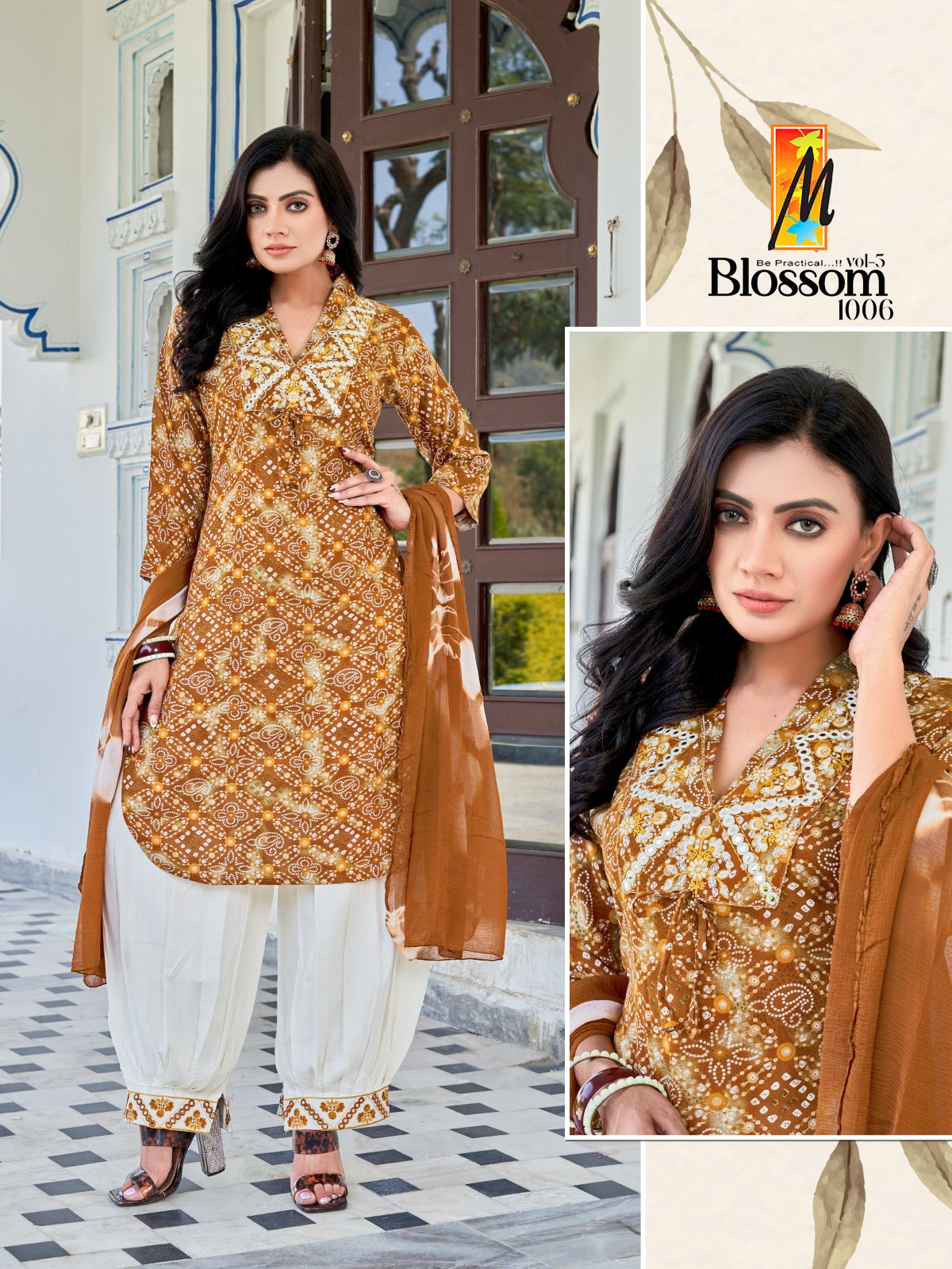 Blossom Vol 3 Manjeera Afghani Readymade Suit
