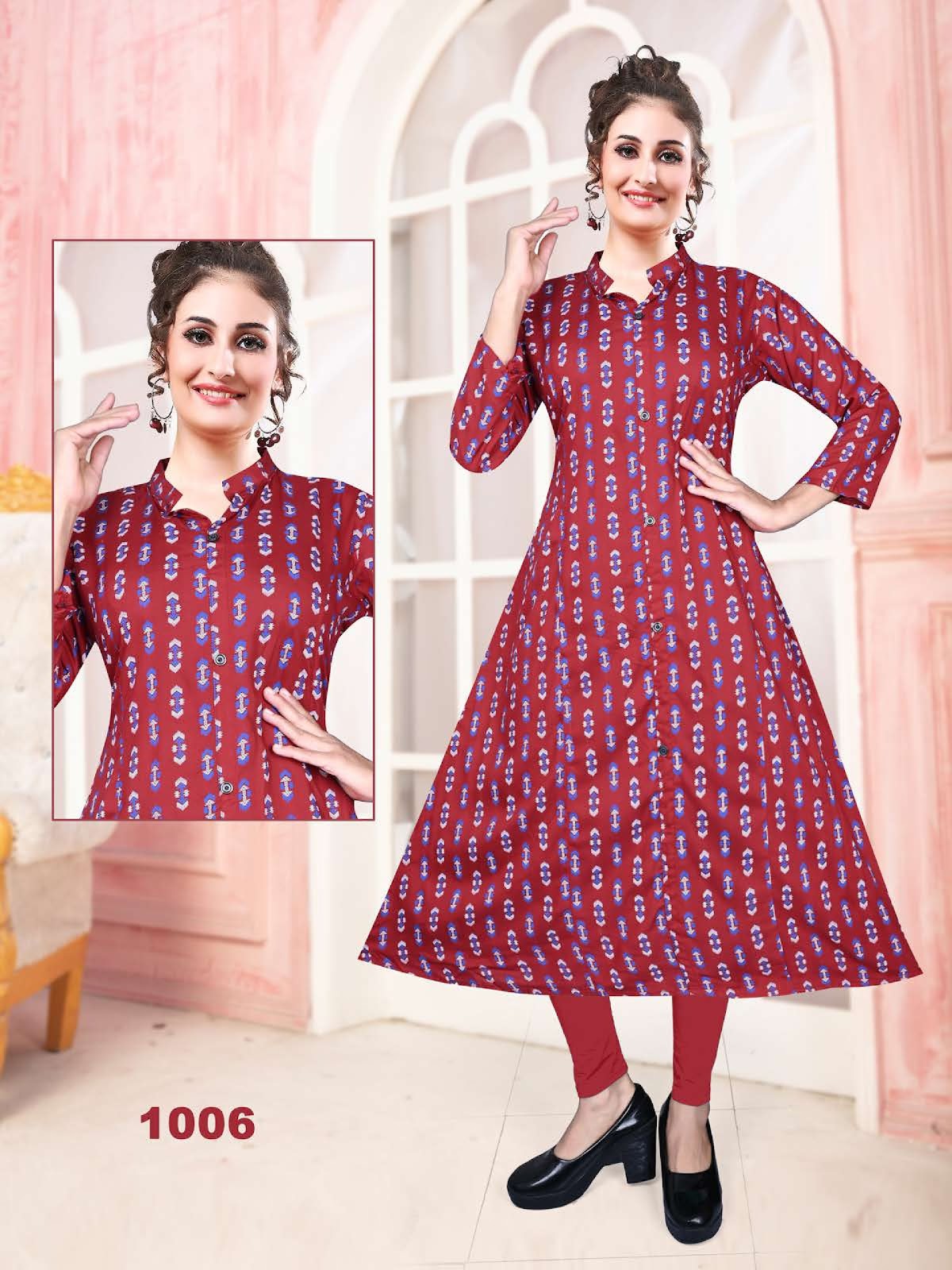 Chanda Vol 2 Kavinay Rayon Anarkali Kurtis