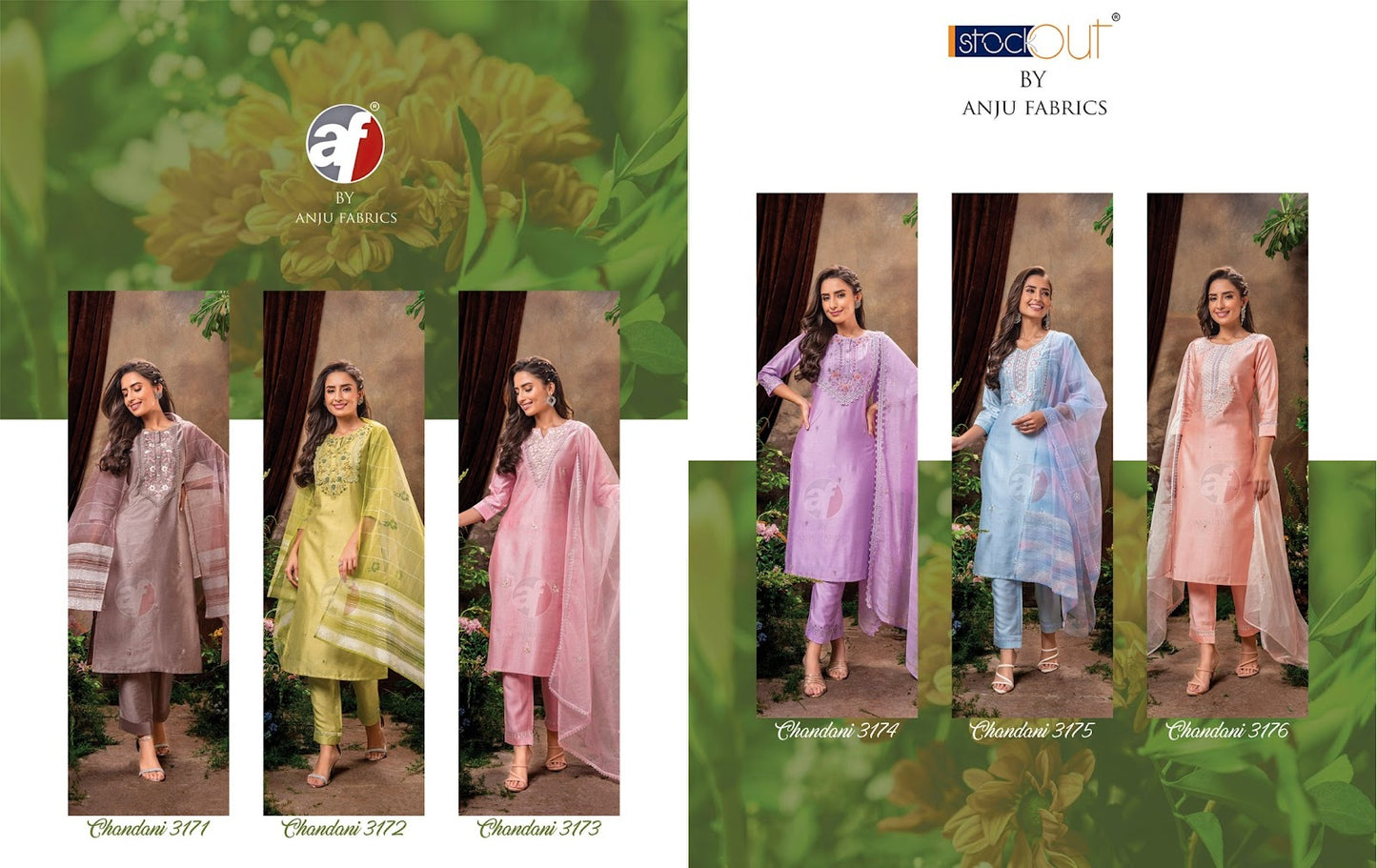 Chandani Vol 2 Af Viscose Readymade Pant Style Suits
