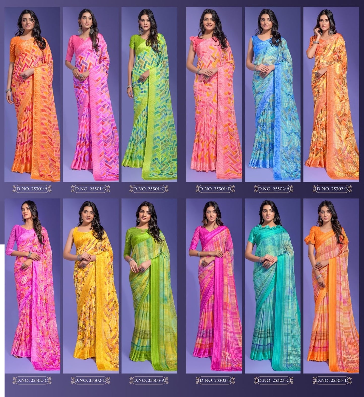 Cherry-35 Ruchi Sartin Sarees