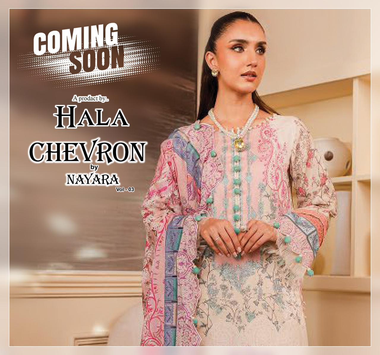 Chevron Nayra Vol 3 Hala Karachi Salwar Suits