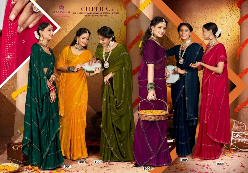 Chitra Vol 5 Malishka Sarees