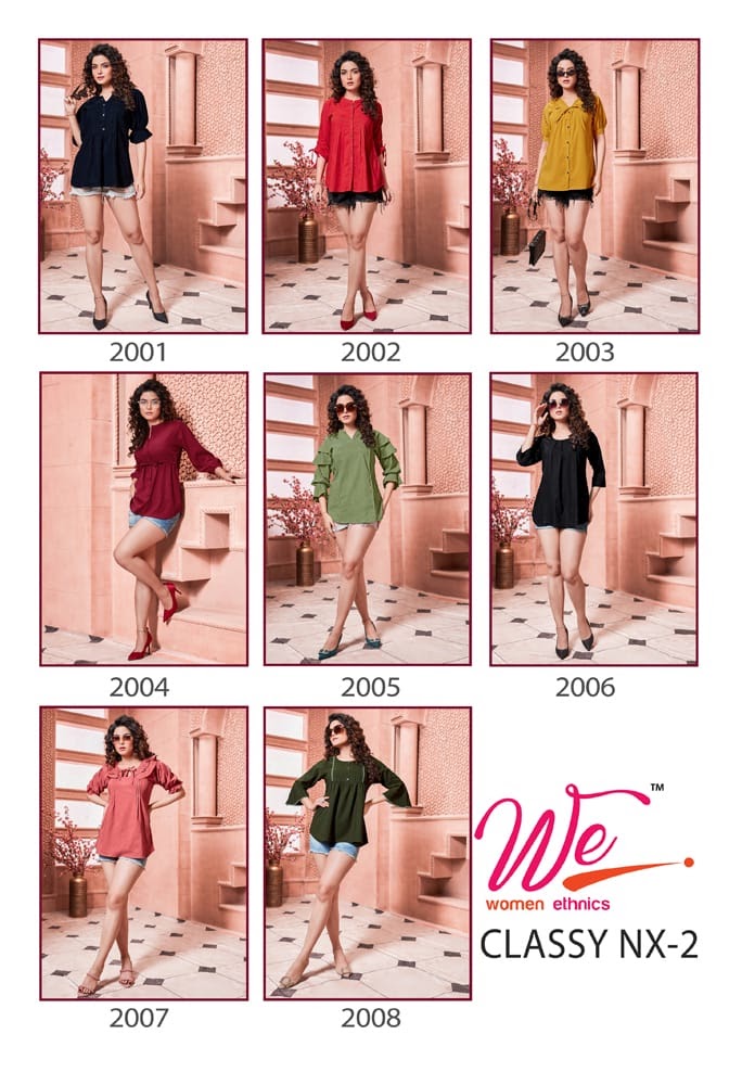 Classy Nx 2 Women Ethnics Imported Fancy Tops