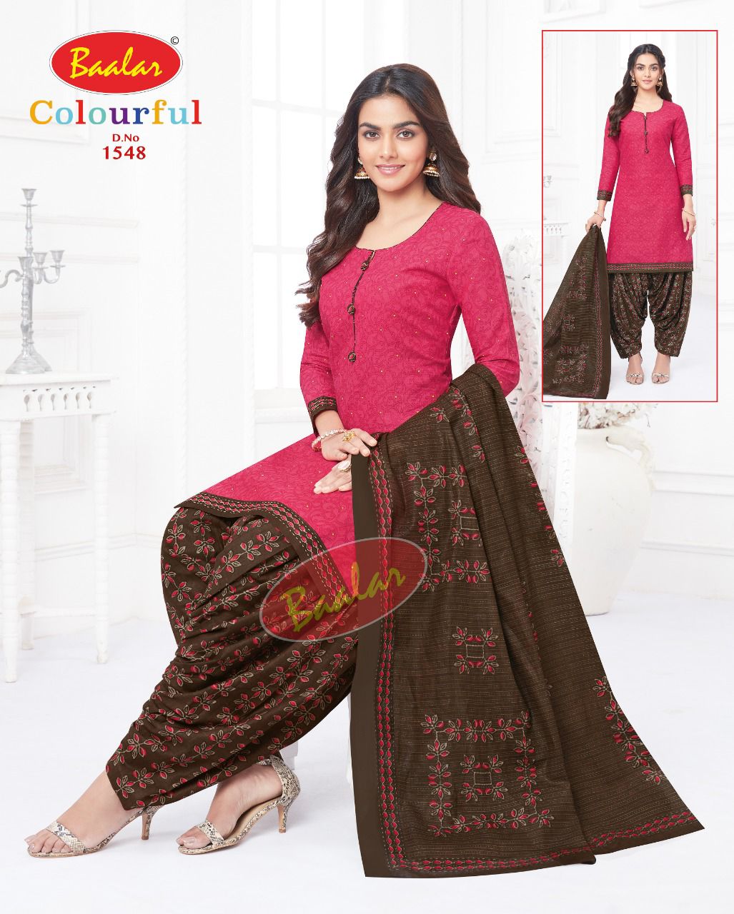 Colourful Vol 15 Baalar Readymade Cotton Patiyala Suits