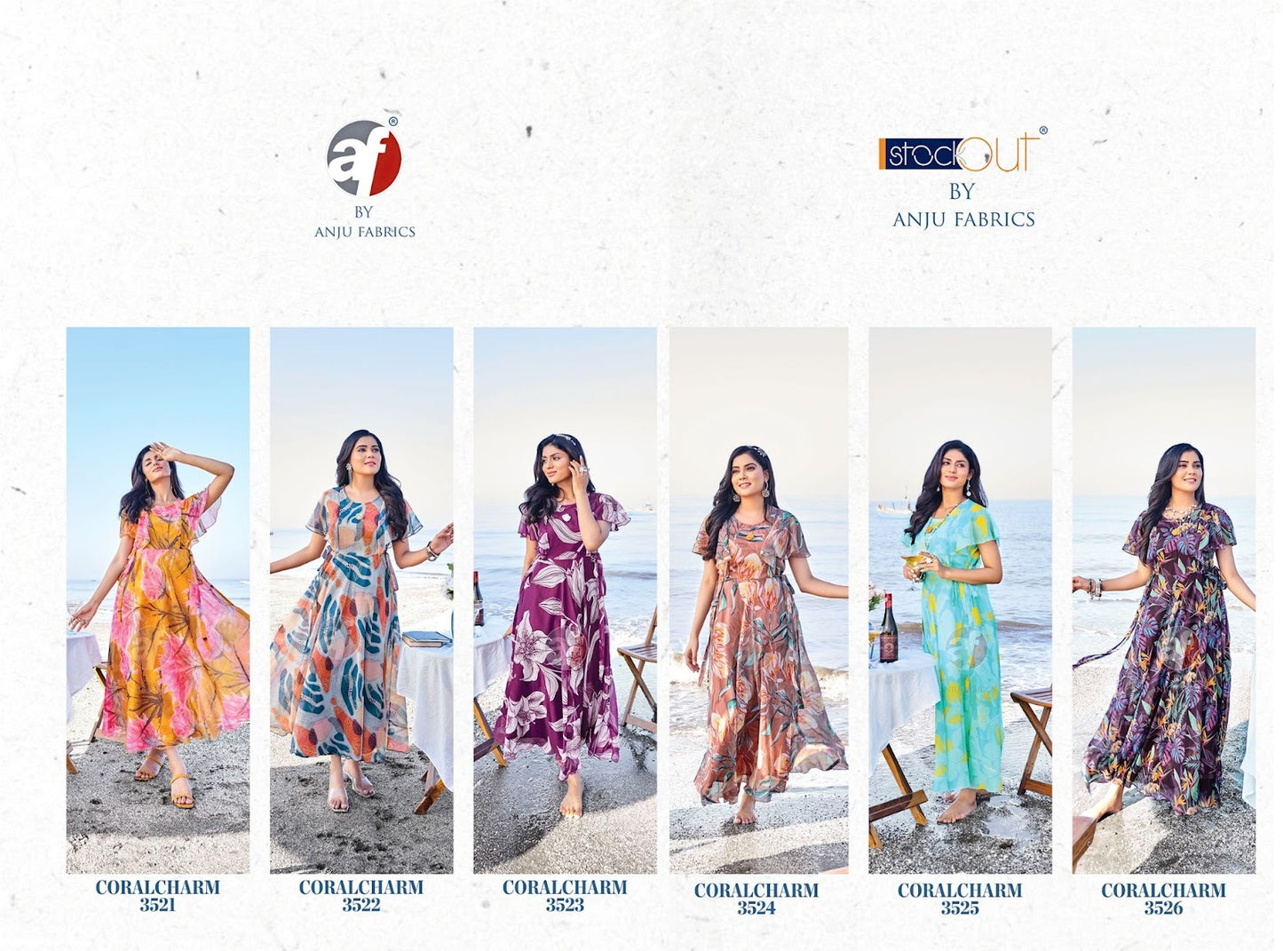 Coral Charm Vol 4 Af Viscose One Piece