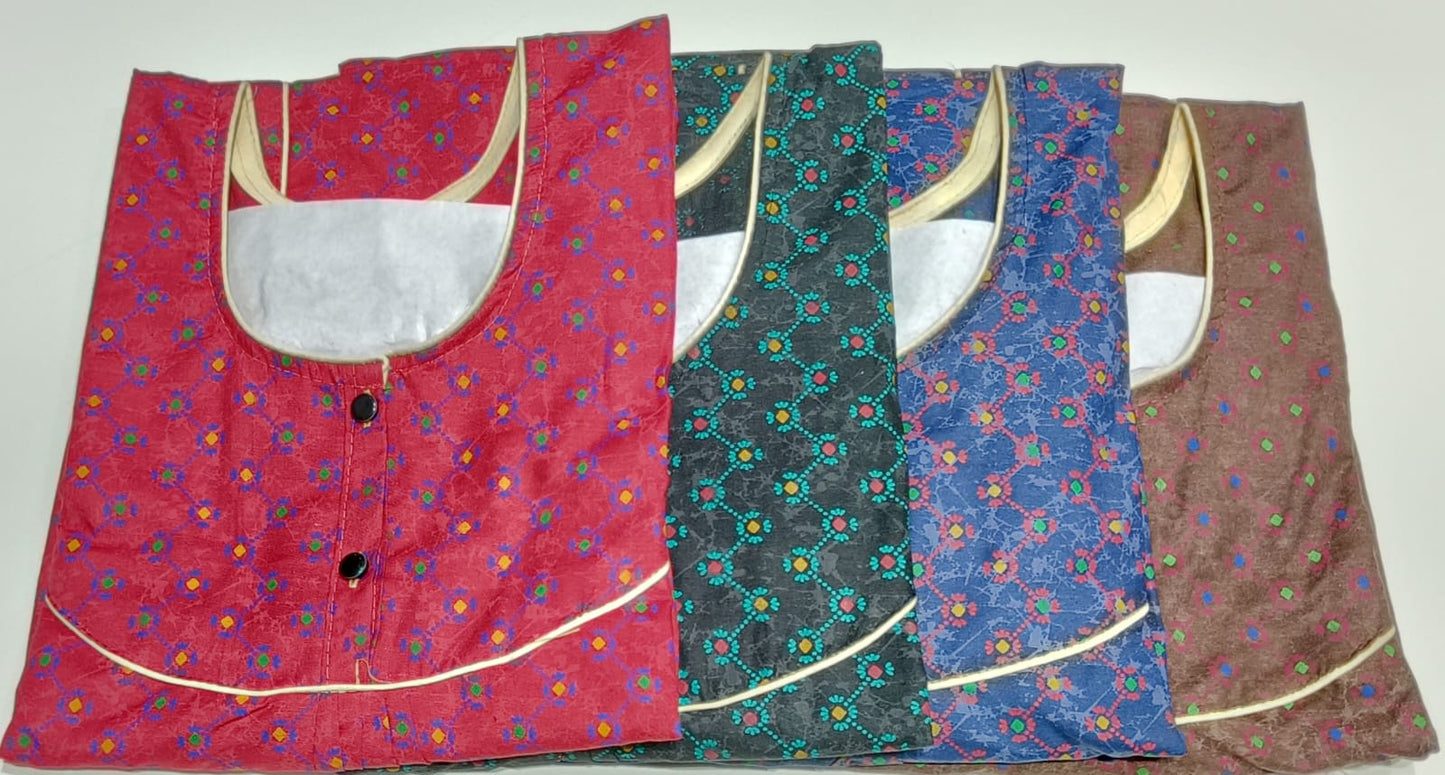 Cotton Megya 2211 Ruchee Fashion Night Gowns