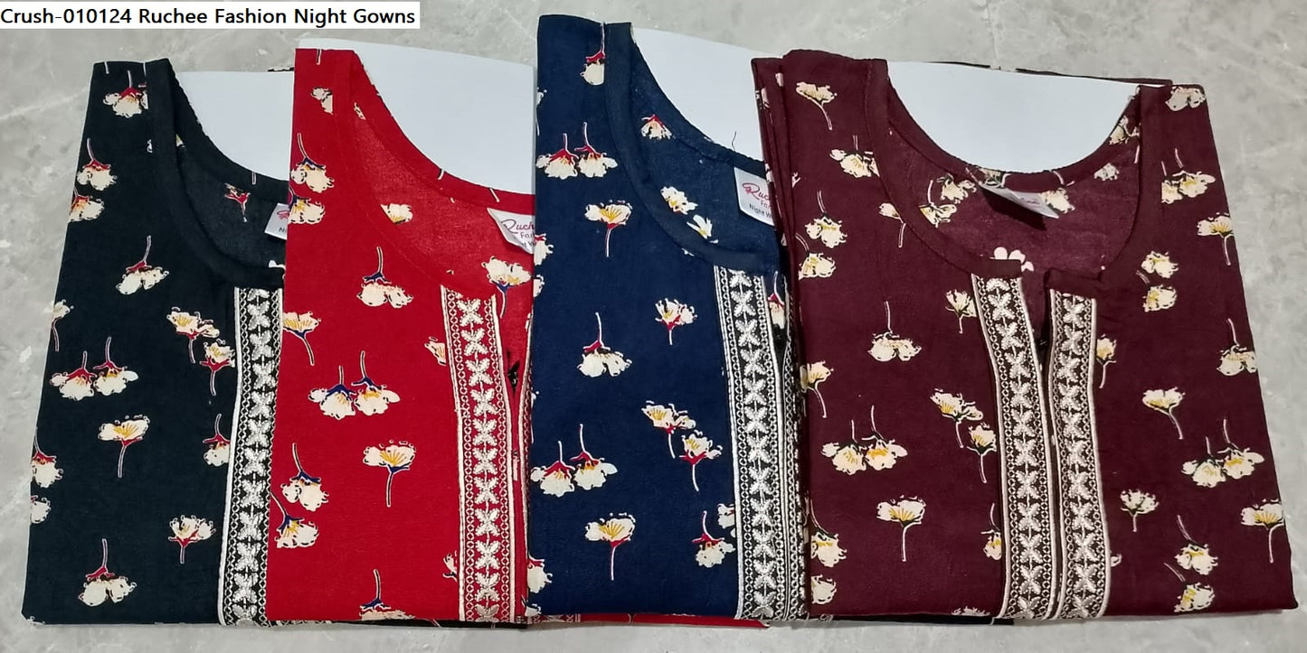 Crush-010124 Ruchee Fashion Night Gowns