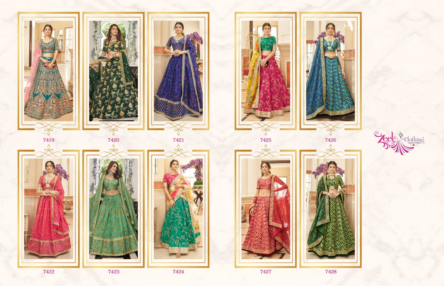 Cultural Vol 2 Zeel Silk Lehenga Choli