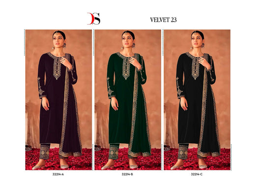 D-32214 Deepsy Velvet Suits