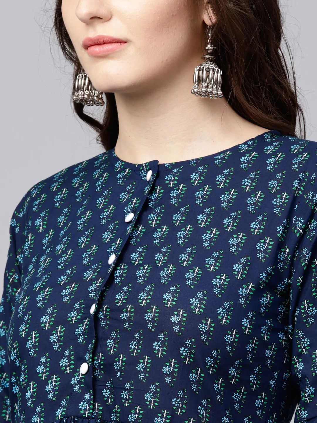 Design 11 Ganpati Rayon Kurti Plazzo Set