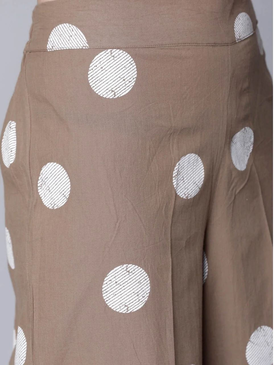 Design 12 Ganpati Cotton Kurti Plazzo Set