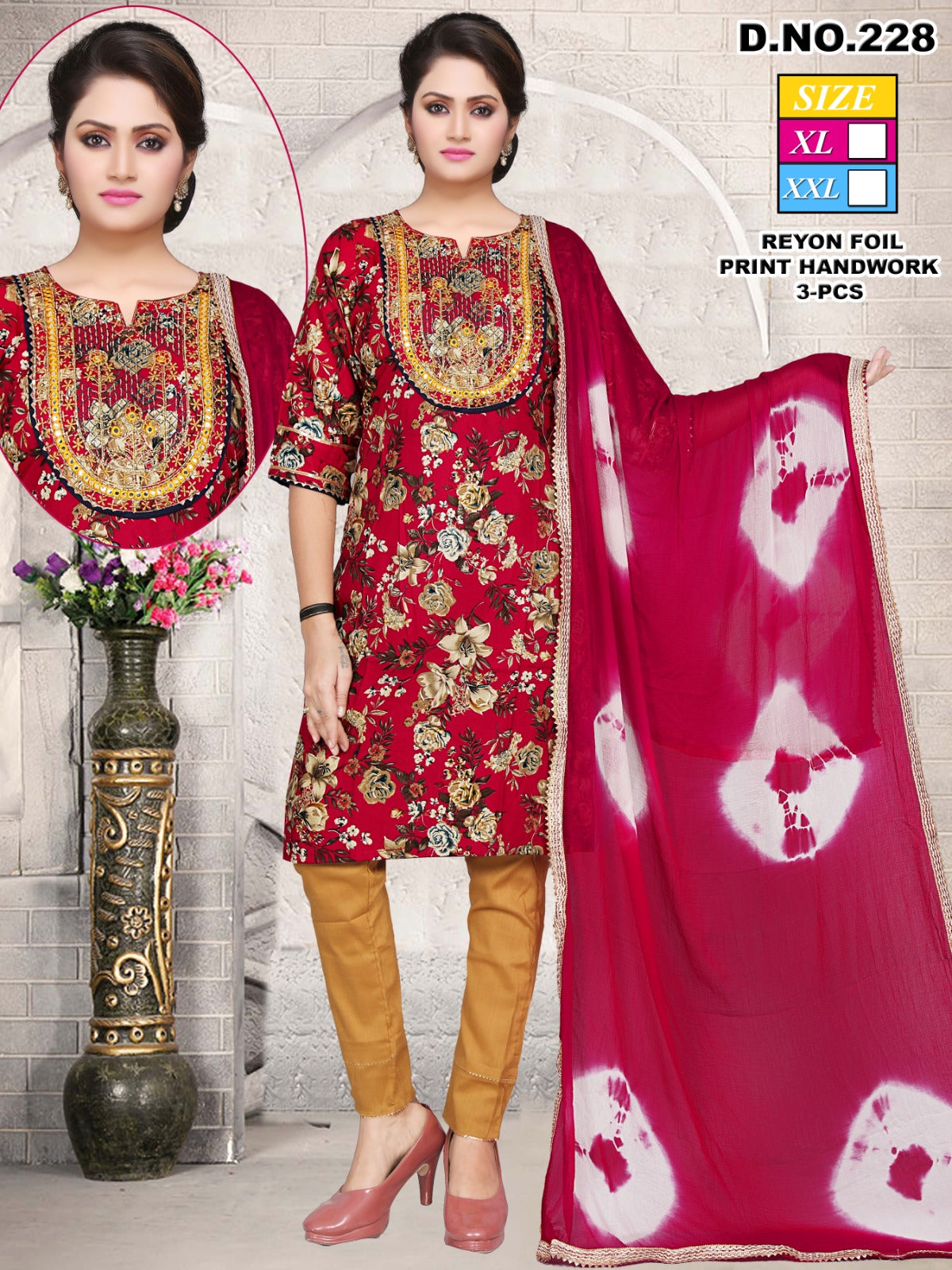 Design 2 Mahakal Rayon Readymade Pant Style Suits