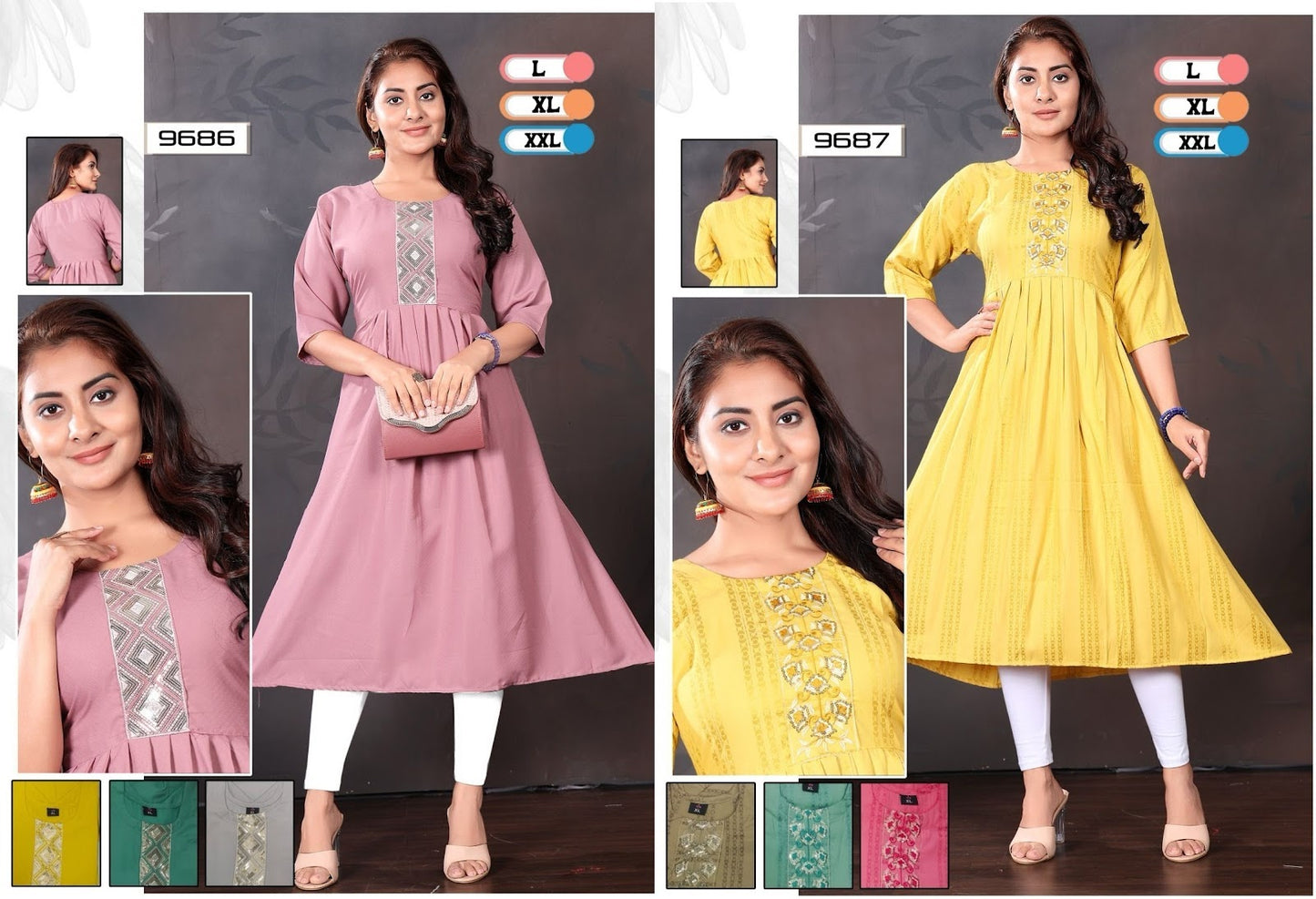 Design 92 Mmc Anarkali Kurtis