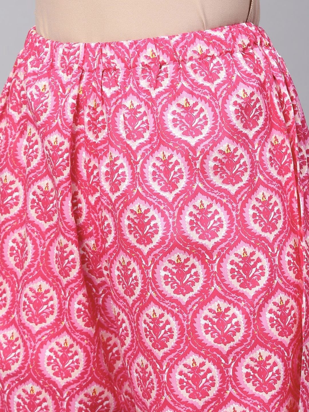 Design 9 Ganpati Rayon Kurti Plazzo Set