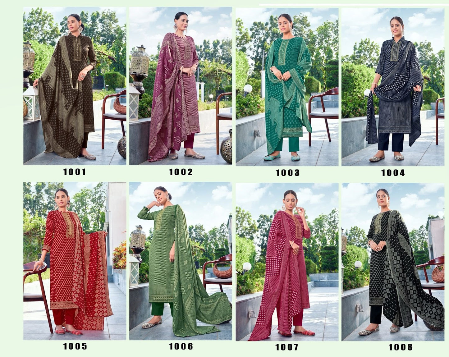 Dilara Roli Moli Pashmina Suits