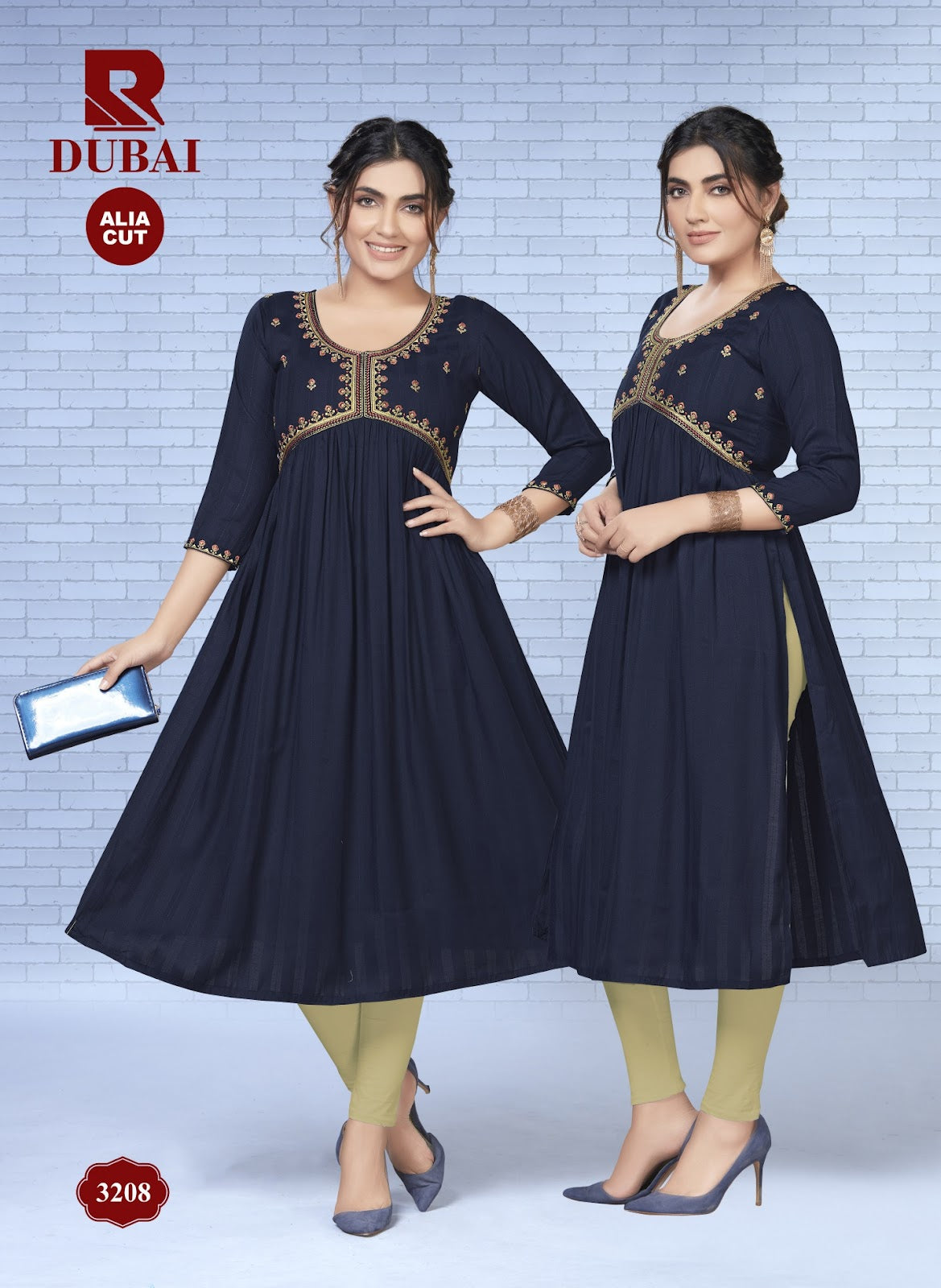 Dubai Raashi Rayon Kurtis