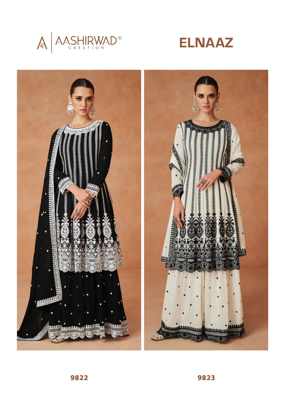 Elnaaz Aashirwad Creation Readymade Suits