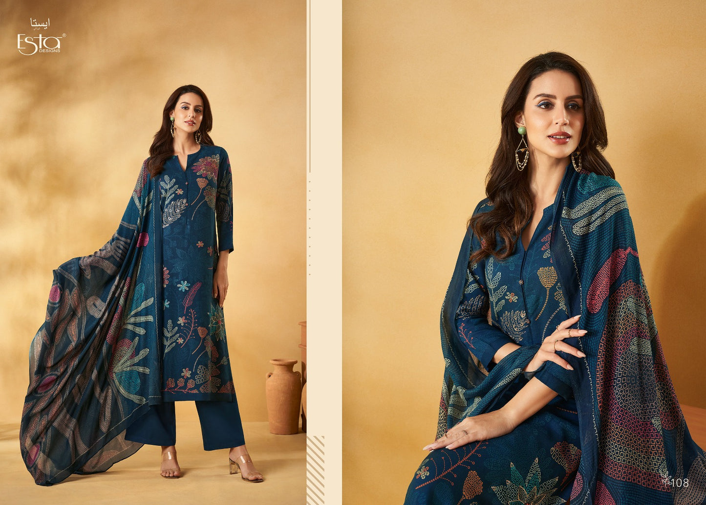 Feedora Esta Sahiba Pashmina Suits