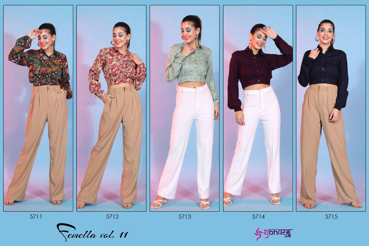 Femella Vol 11 Shubhvastra Crop Top