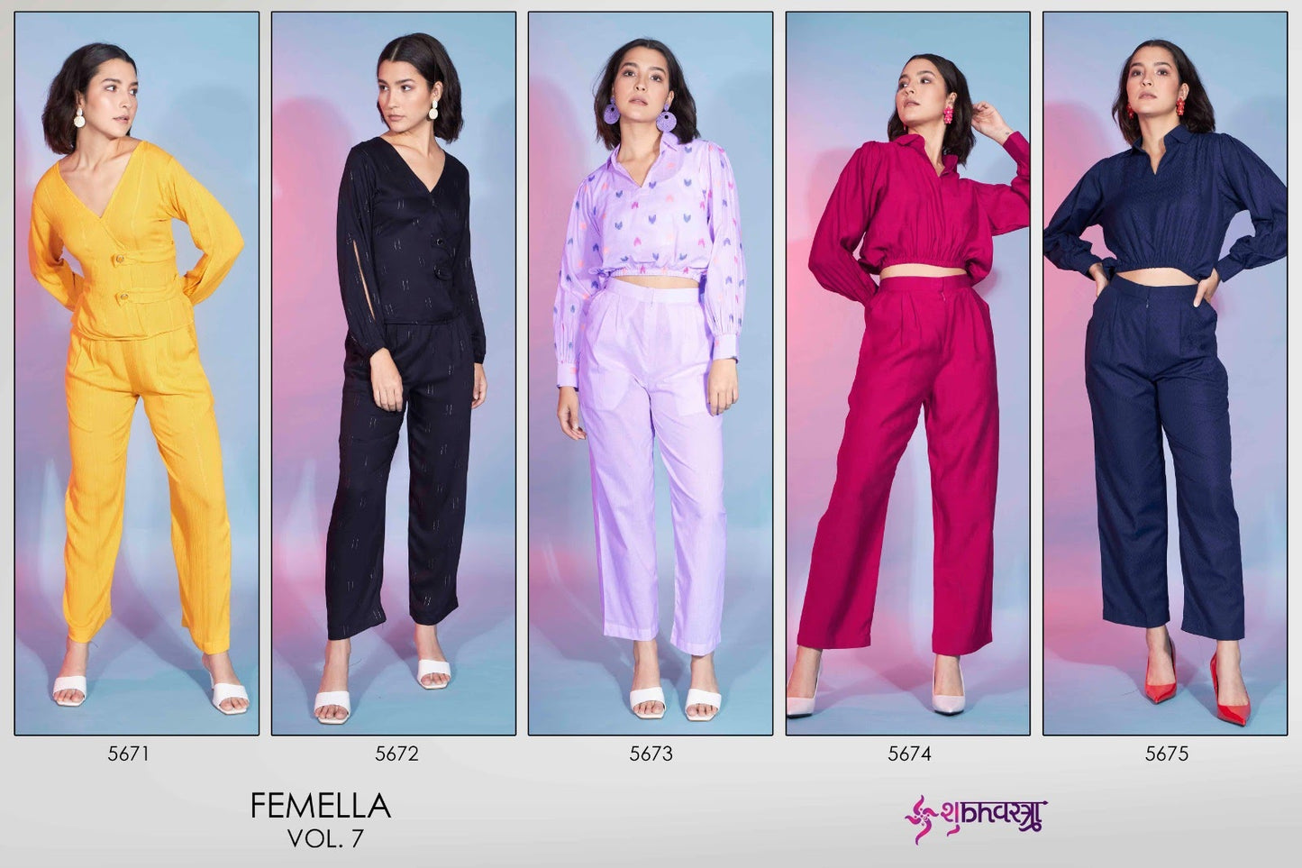 Femella Vol 7 Shubhvastra Co Ord Set