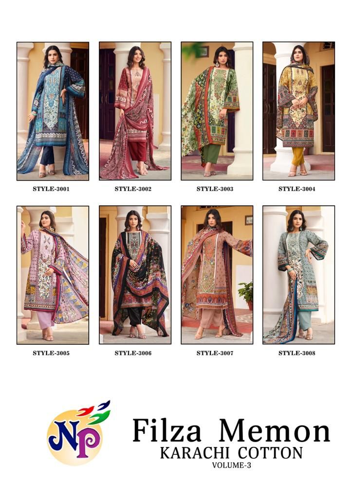 Filza Memon Vol 3 Nandgopal Karachi Salwar Suits