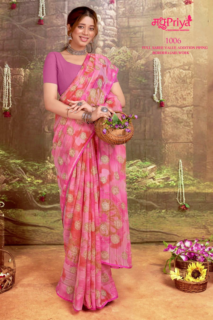 Flamingo Madhupriya Sarees