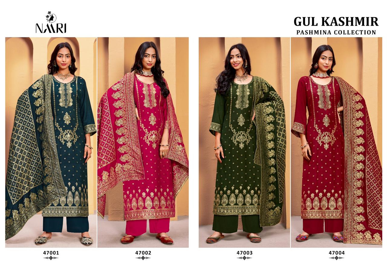 Gul Kashmir Naari Pashmina Suits