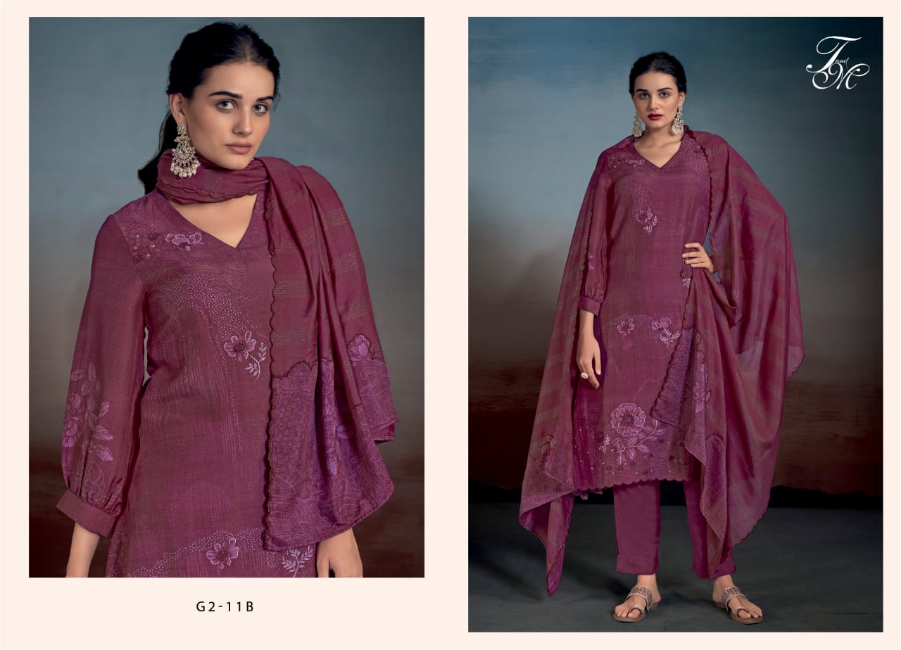Gulnaz-G2-11Ab Tm Viscose Pant Style Suits