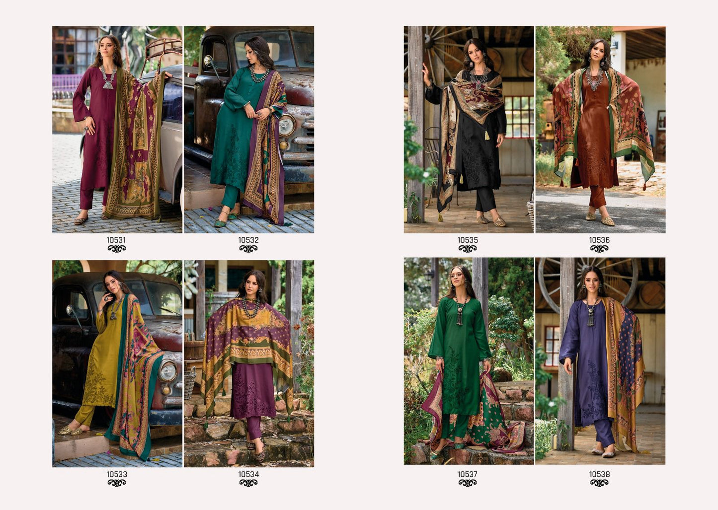 Gulnaz Vol 2 Ibiza Pashmina Suits