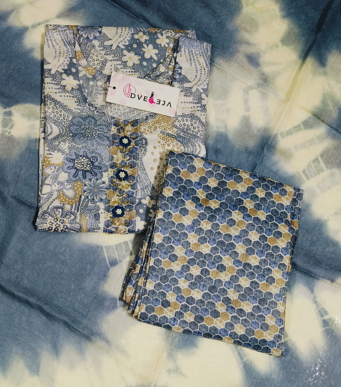 Handwork-1002 Dveeja Fashion Capsule Readymade Pant Style Suits