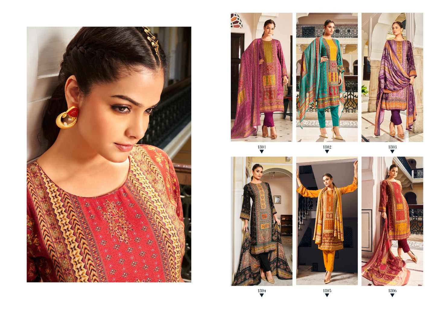 Hasrat Vol 2 Rupali Jaam Cotton Pant Style Suits