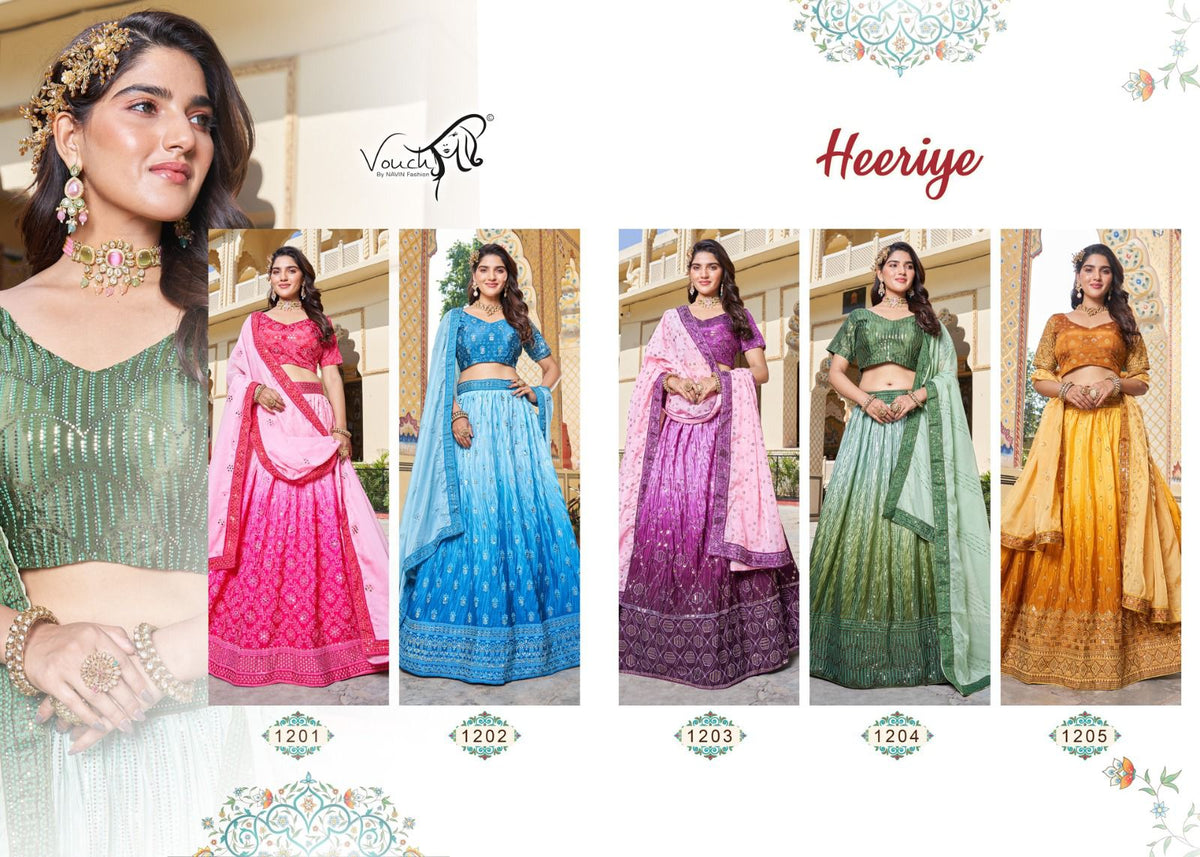 Heeriye Vouch Fashion Chinon Lehenga Choli