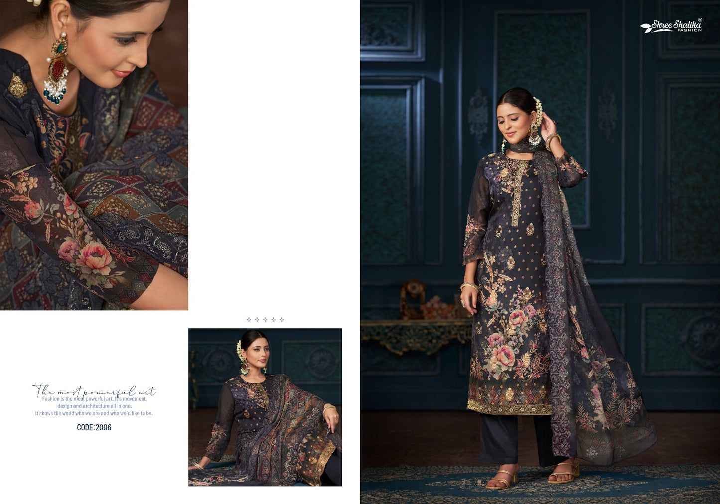 Hoor Vol 2 Shree Shalika Fashion Organza Pant Style Suits