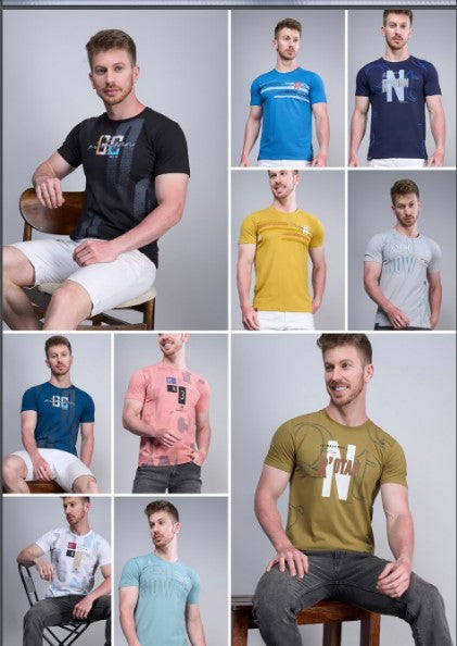 Iho D 153 Maxzone Clothing Knit Mens Tshirts