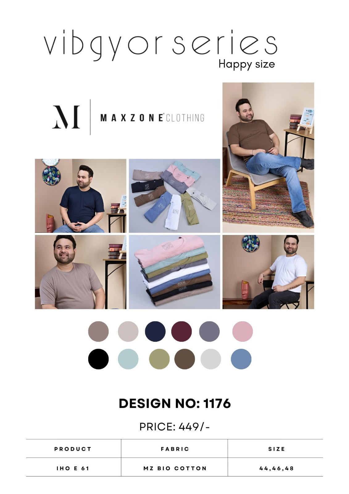 Iho E 61 Maxzone Clothing Cotton Mens Tshirts