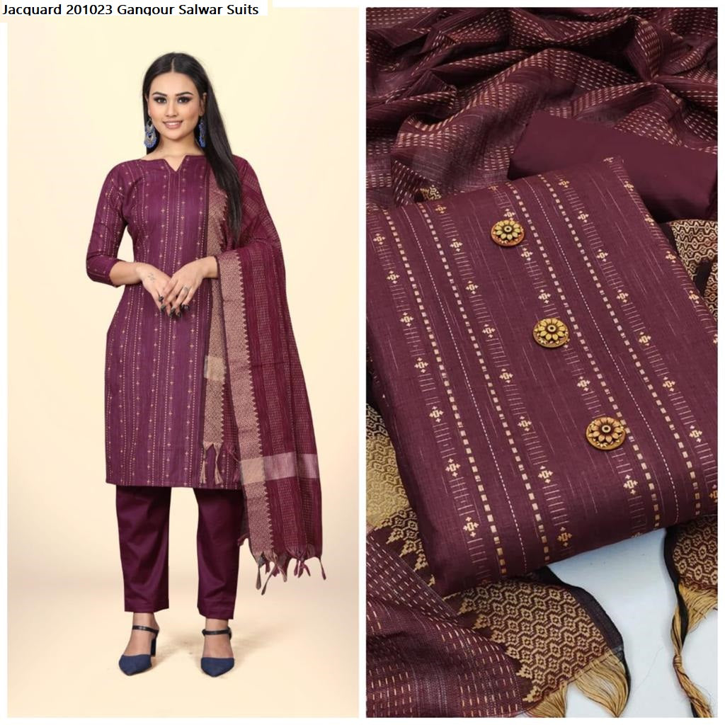 Jacquard 201023 Gangour Salwar Suits