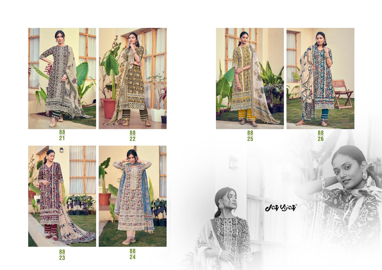 Jahaan Jay Vijay Cotton Pant Style Suits