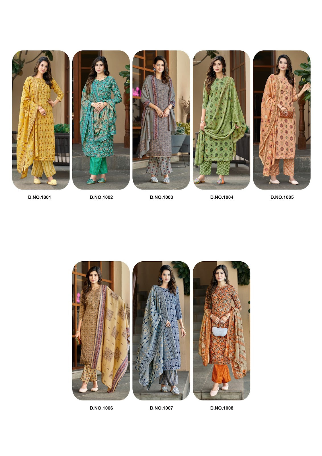 Jasmine Roli Moli Pashmina Suits