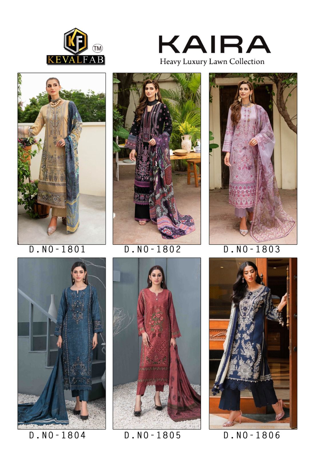 Kaira Vol 18 Keval Fab Karachi Salwar Suits