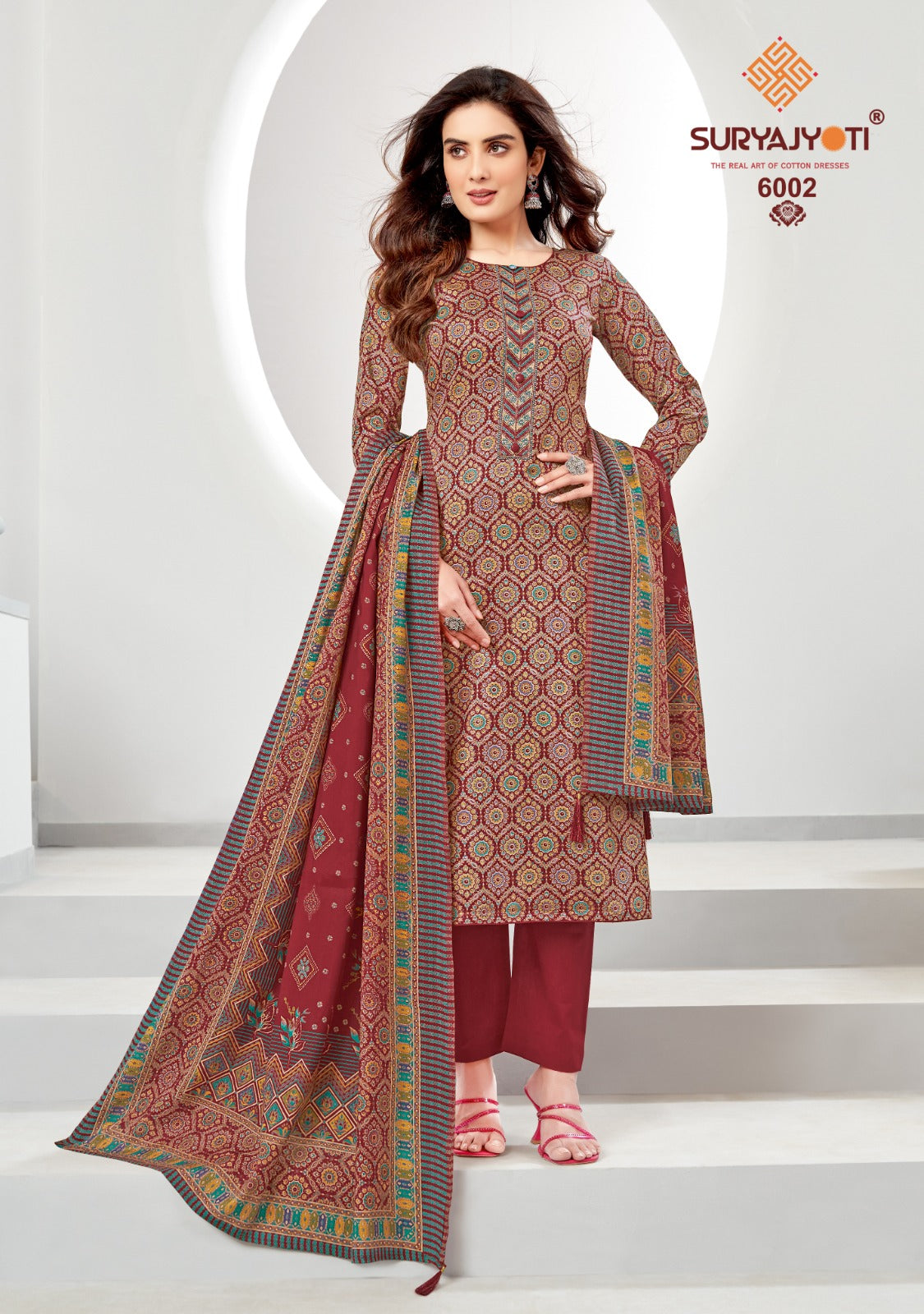 Kalki Vol 6 Suryajyoti Jaam Satin Pant Style Suits