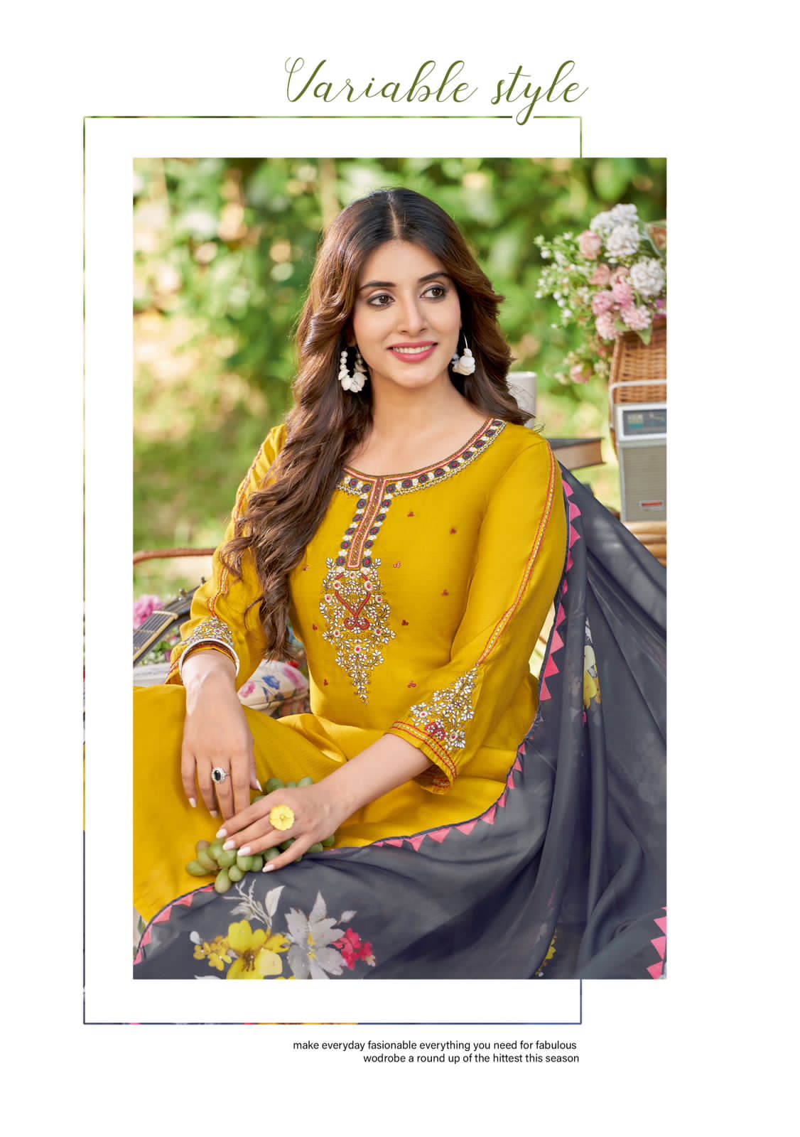Kamakshi Wooglee Viscose Weaving Readymade Pant Style Suits