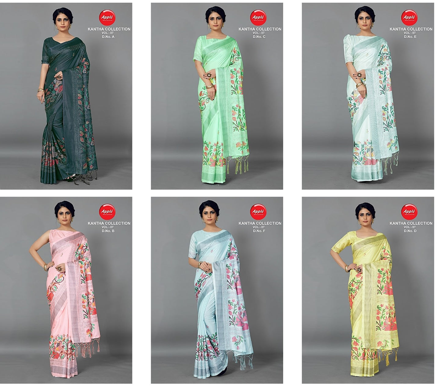 Kantha Vol 7 Apple Sarees