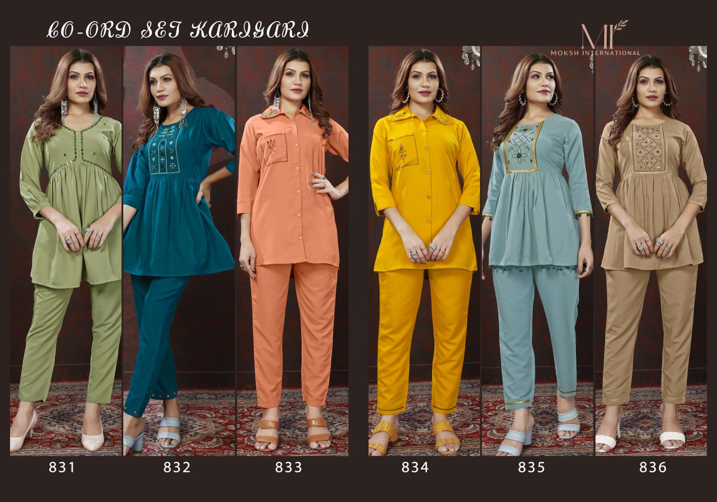 Karigiri Vol 1 Moksh International Cotton Co Ord Set