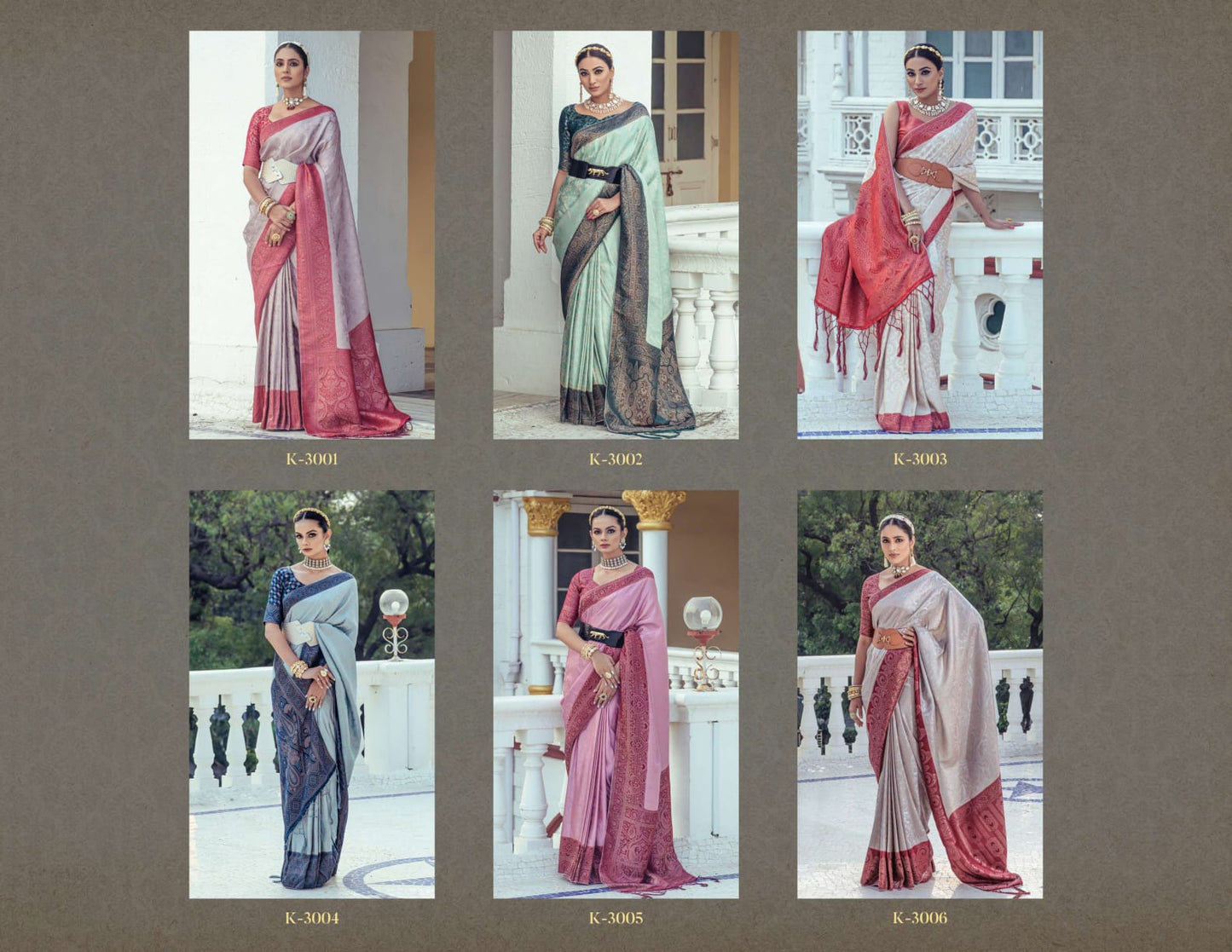 Kasha Kira Satin Sarees