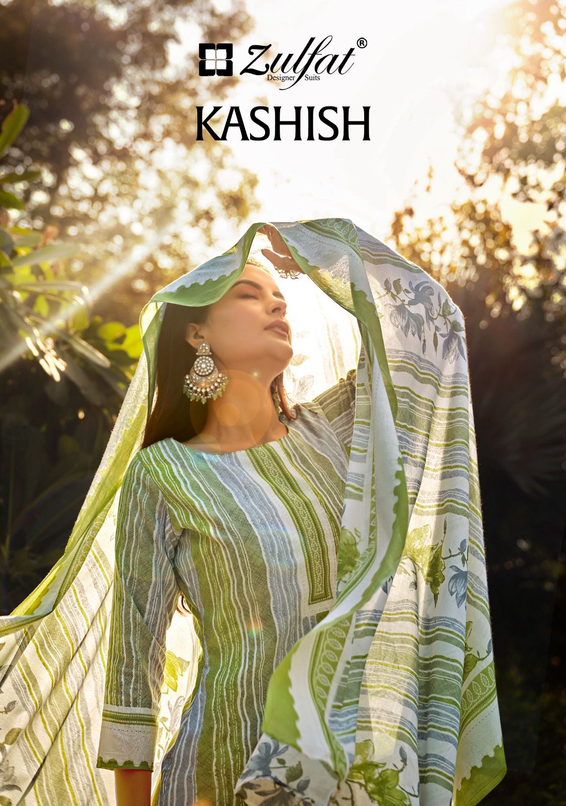 Kashish Zulfat Designer Cotton Karachi Salwar Suits