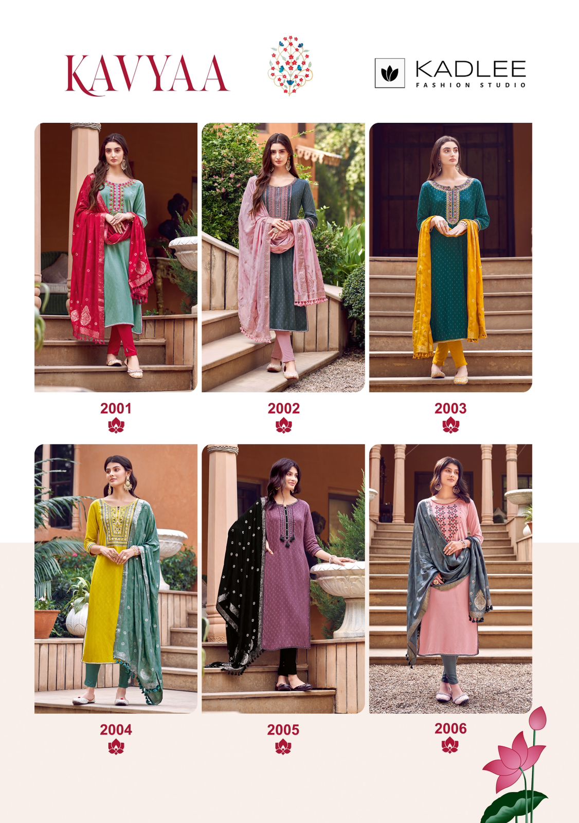 Kavyaa Kadlee Rayon Readymade Pant Style Suits