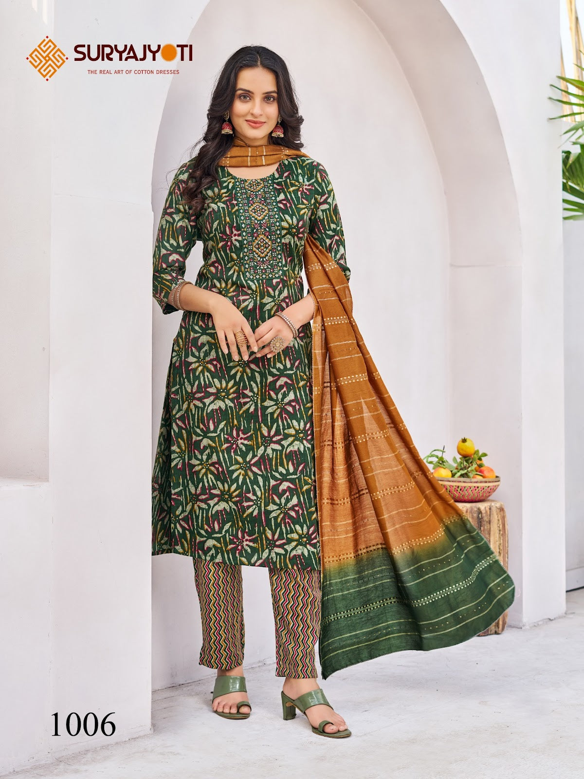 Kritika Vol 1 Suryajyoti Rayon Readymade Pant Style Suits